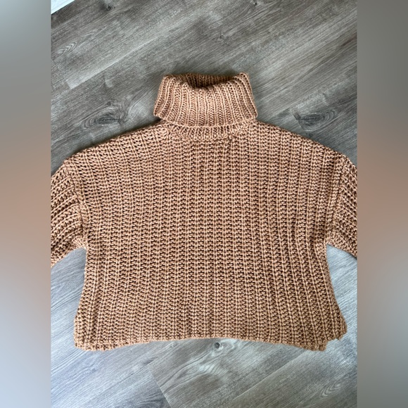 Zara Camel Knit Sweater Small with tags - Picture 12 of 13